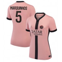 Paris Saint-Germain Marquinhos #5 Kolmaspaita Naiset 2024-25 Lyhythihainen